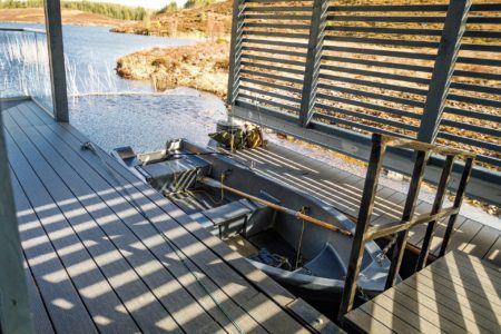 Loch na Beinne Moire Fishing Boat & Pontoon