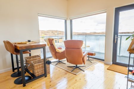 Loch na Beinne Moire Living Area