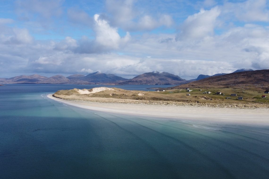 view looking towards isle of harris